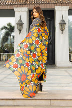 Printed Black Lawn 2-Piece Pret Suit by The Fabric Store, photo 3
