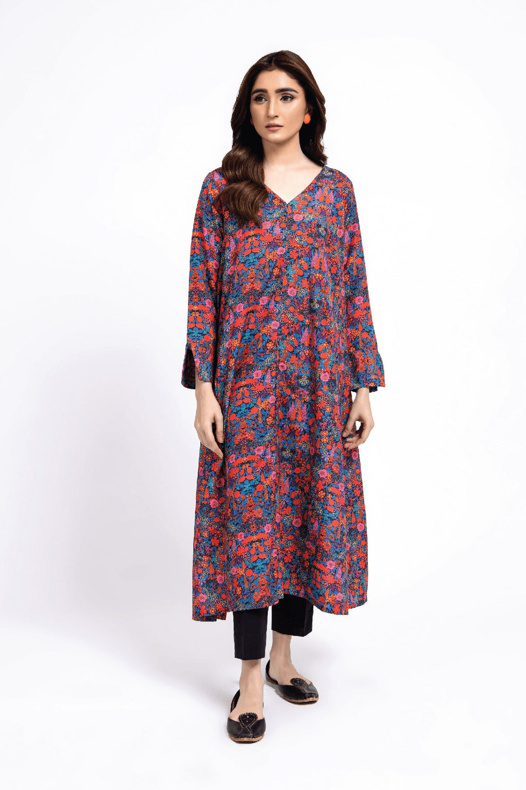 Printed Multi Lawn Pret Shirt by The Fabric Store