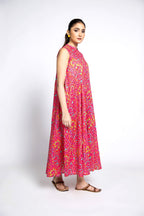Printed Pink Lawn 3-Piece Unstitched Suit by The Fabric Store, photo 4