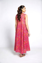 Printed Pink Lawn 3-Piece Unstitched Suit by The Fabric Store, photo 3