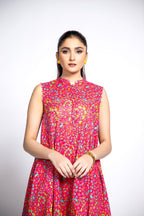 Printed Pink Lawn 3-Piece Unstitched Suit by The Fabric Store, photo 2