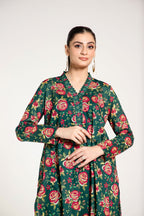 Printed Green Lawn 2-Piece Unstitched Suit by The Fabric Store, photo 4