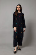 Embroidered Black Karandi Lawn 2-Piece Pret Suit by The Fabric Store