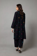 Embroidered Black Karandi Lawn 2-Piece Pret Suit by The Fabric Store, photo 3