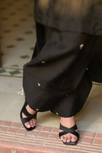 Shaan Black Sheesha Silk 3-Piece Formal Suit by Kinza Khalid, photo 2