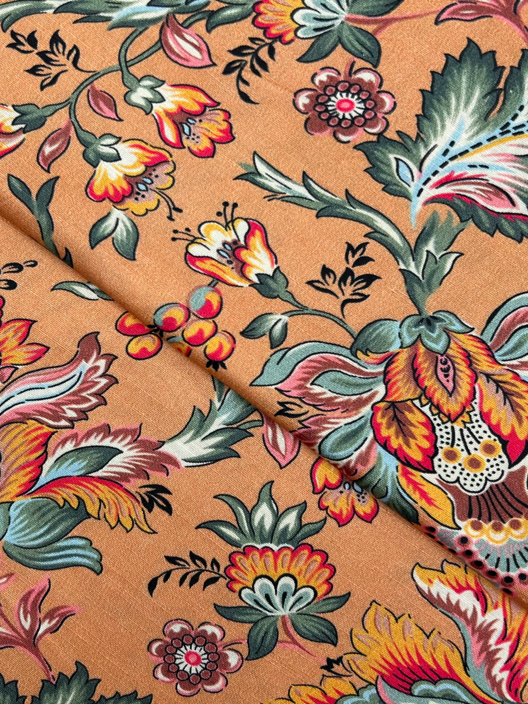 Turkish Linen Digital Print fabric