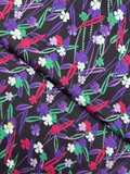 Turkish Linen Digital Print (TLPO011), digitally printed linen fabric by the meter