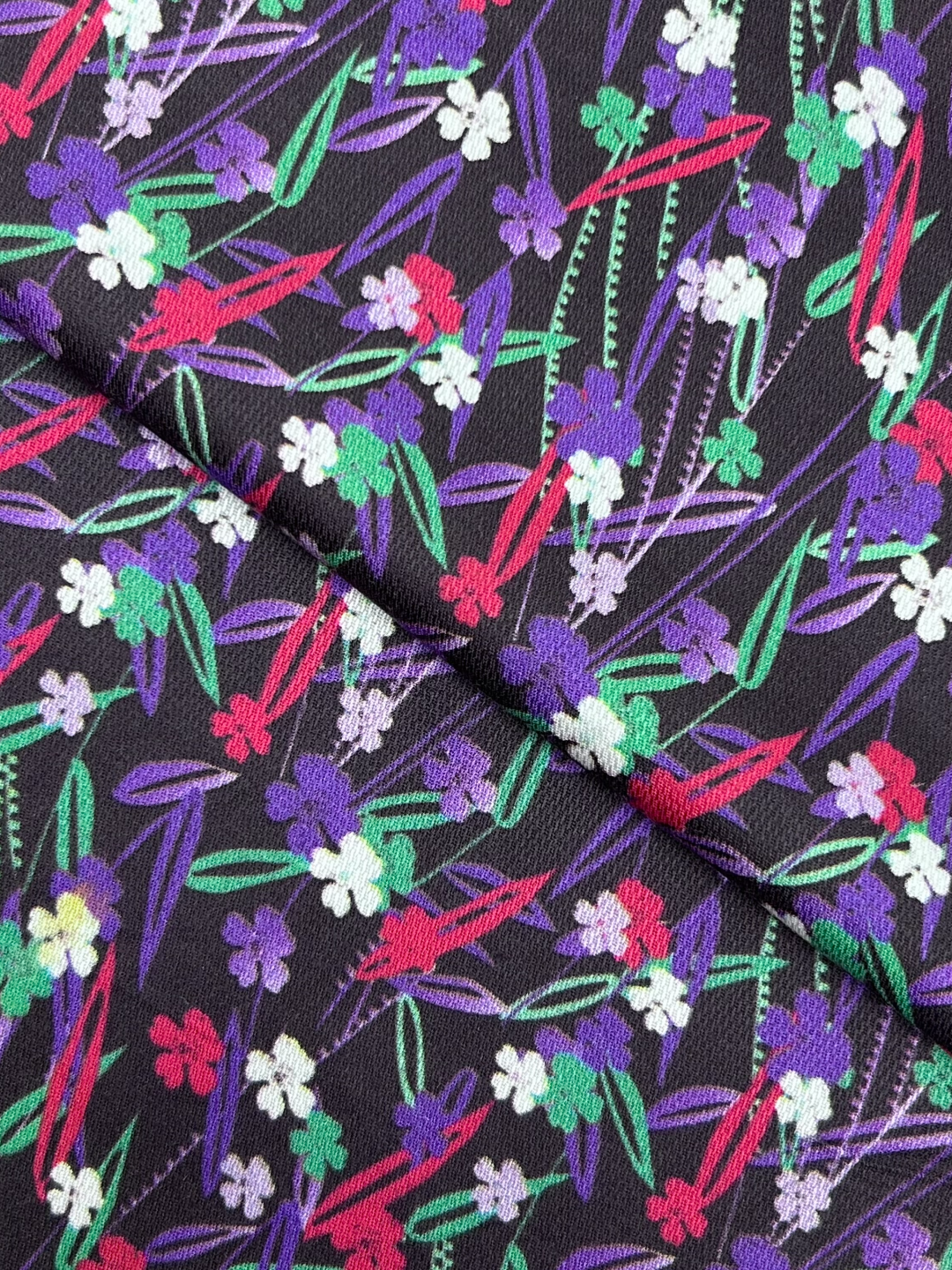 Turkish Linen Digital Print (TLPO011), digitally printed linen fabric by the meter