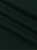 Peach Wool – Bottle Green (PWO-S25-00015), plain peach wool fabric by the meter