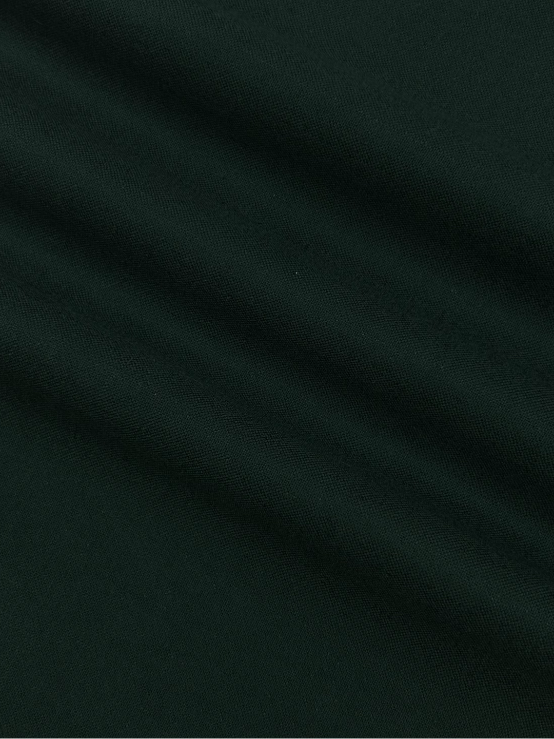 Peach Wool – Bottle Green (PWO-S25-00015), plain peach wool fabric by the meter