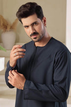 Navy Emarati Jubbah by Al Deebaj, photo 3