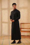 Black Saudi Jubbah by Al Deebaj