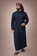 Navy Plain Jubbah by Al Deebaj