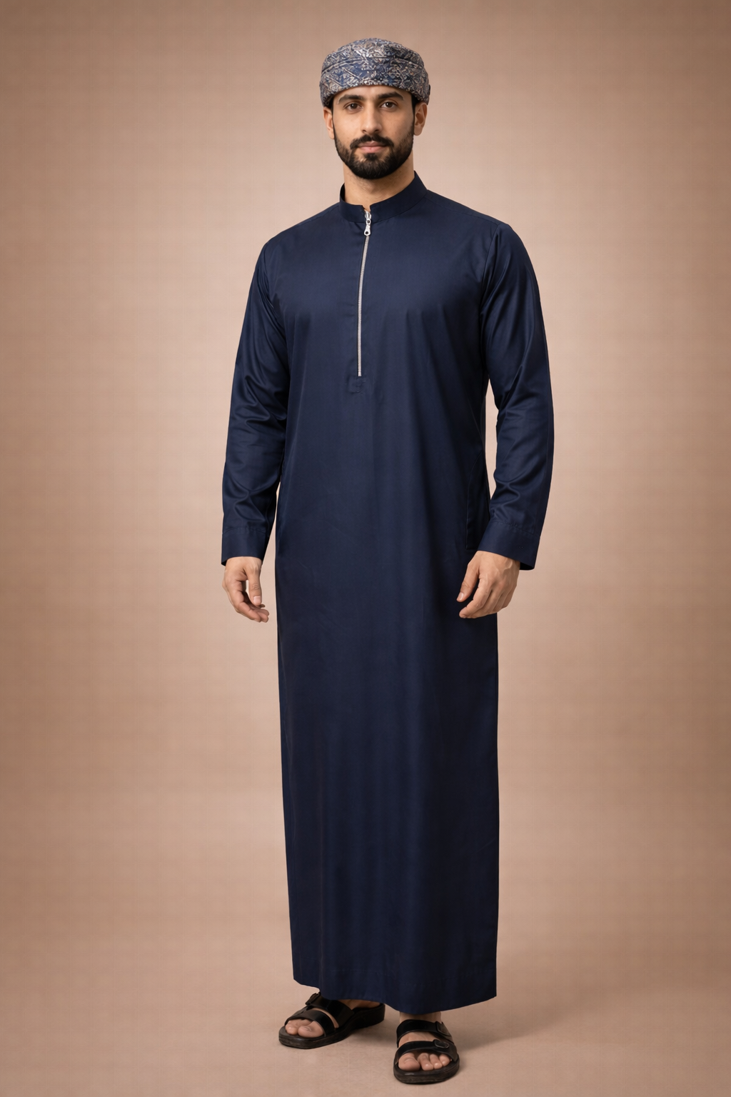 Zinc Zipper Jubbah by Al Deebaj, photo 2