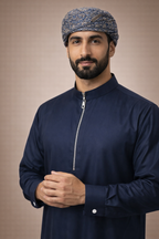 Zinc Zipper Jubbah by Al Deebaj