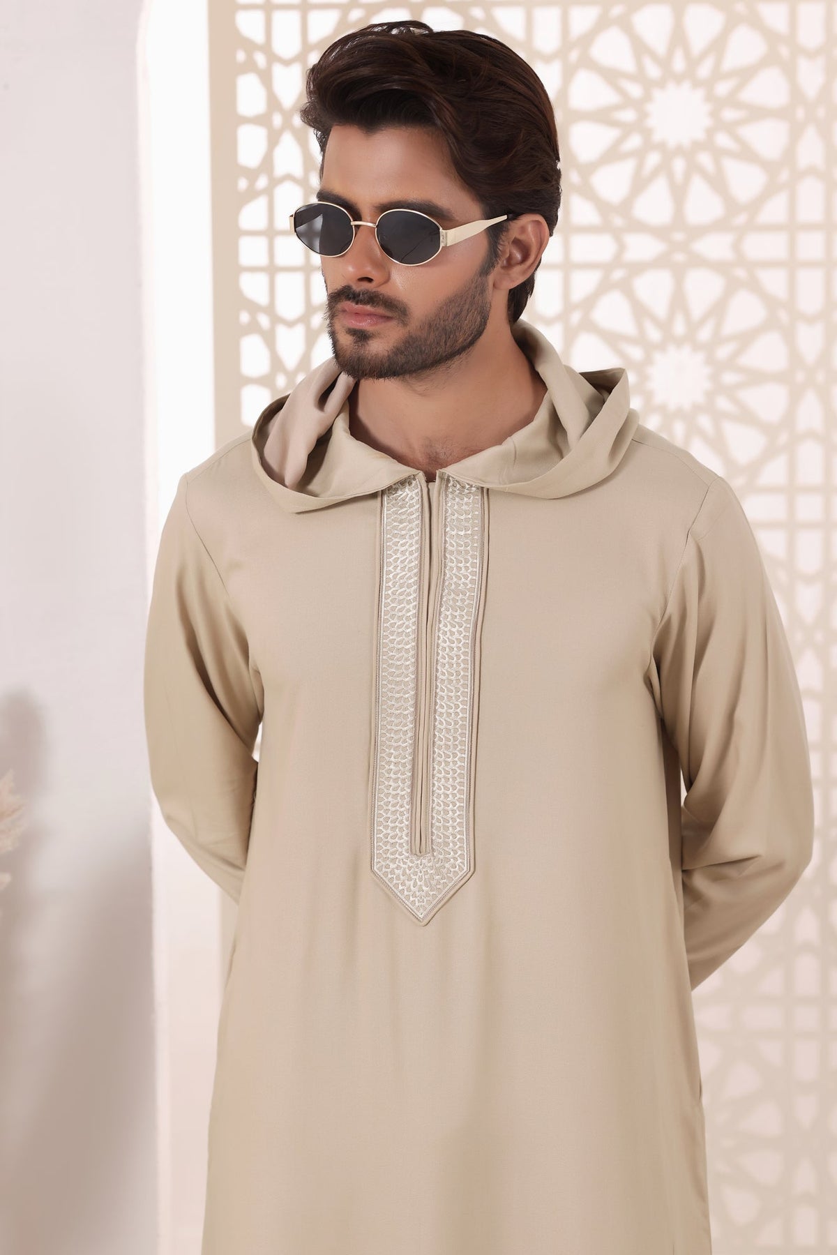 Skin Embroidered Jubbah by Al Deebaj, photo 3