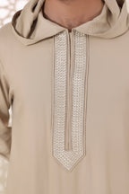 Skin Embroidered Jubbah by Al Deebaj, photo 2