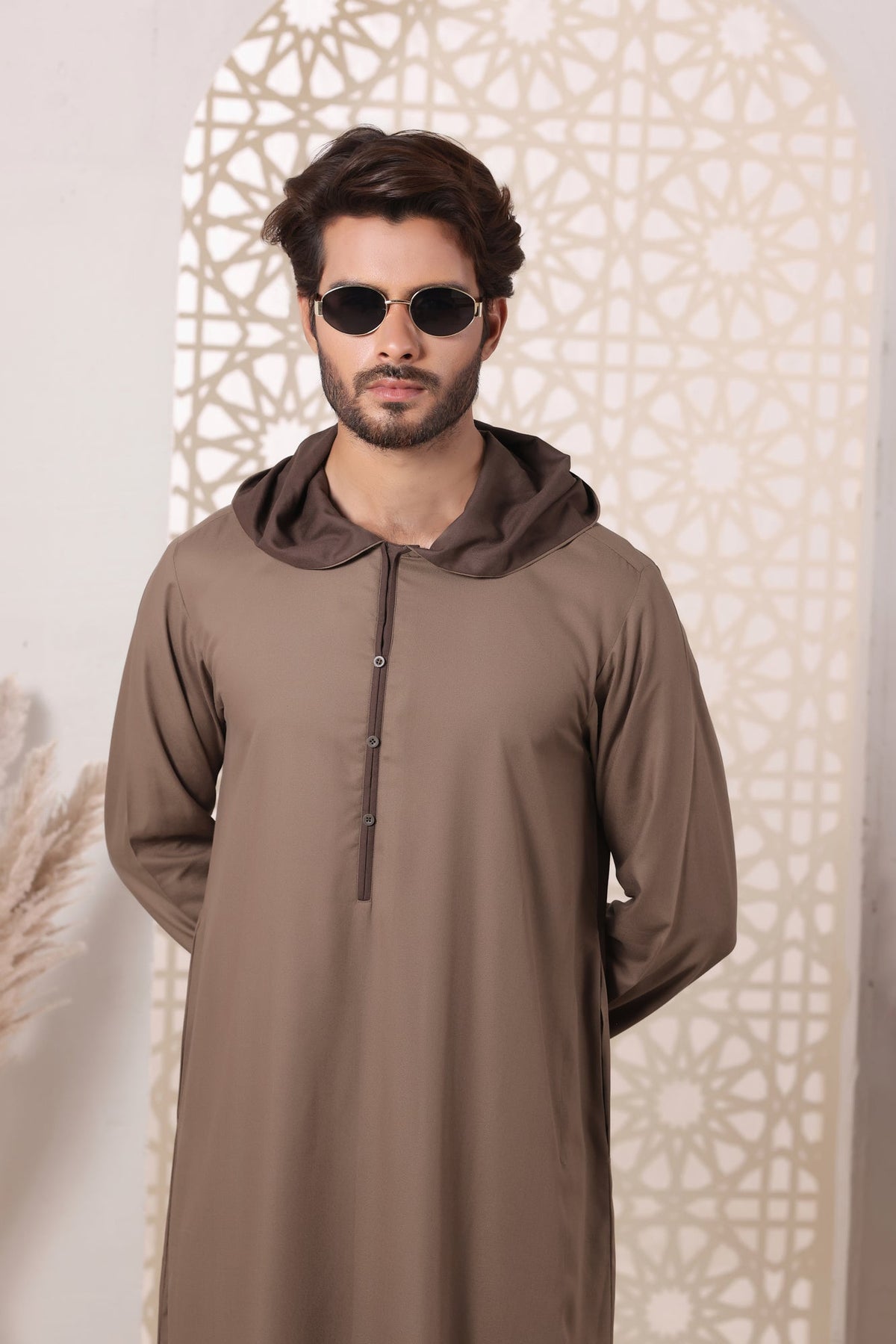 Biscuit Hoodie Jubbah by Al Deebaj, photo 3