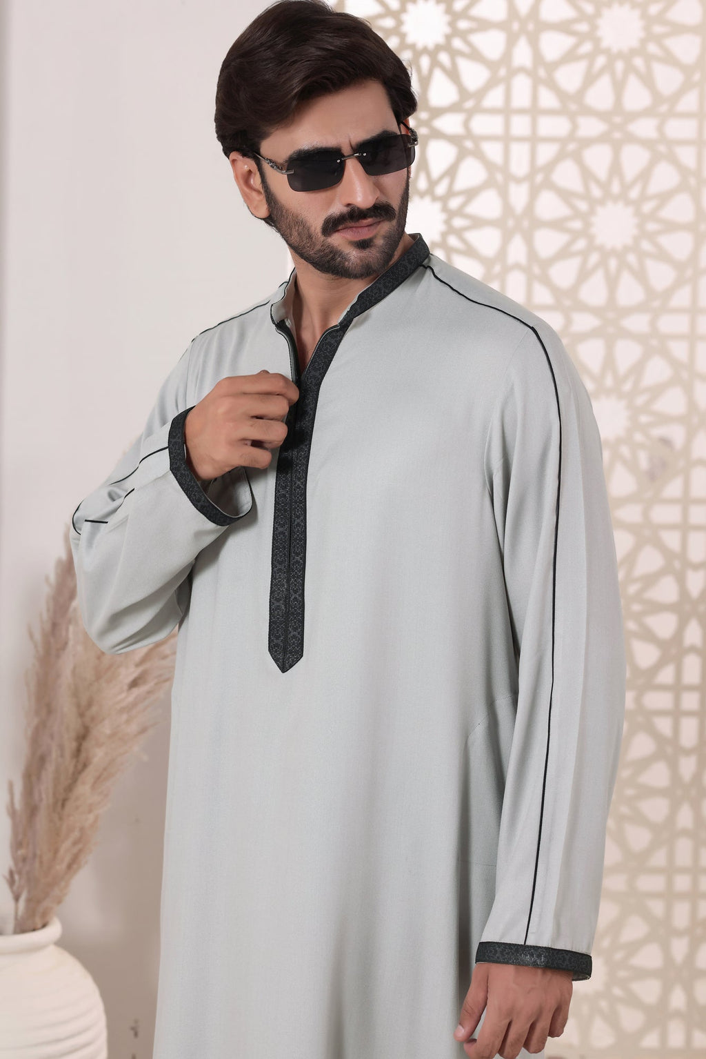Sky Grey Jubbah by Al Deebaj, photo 3