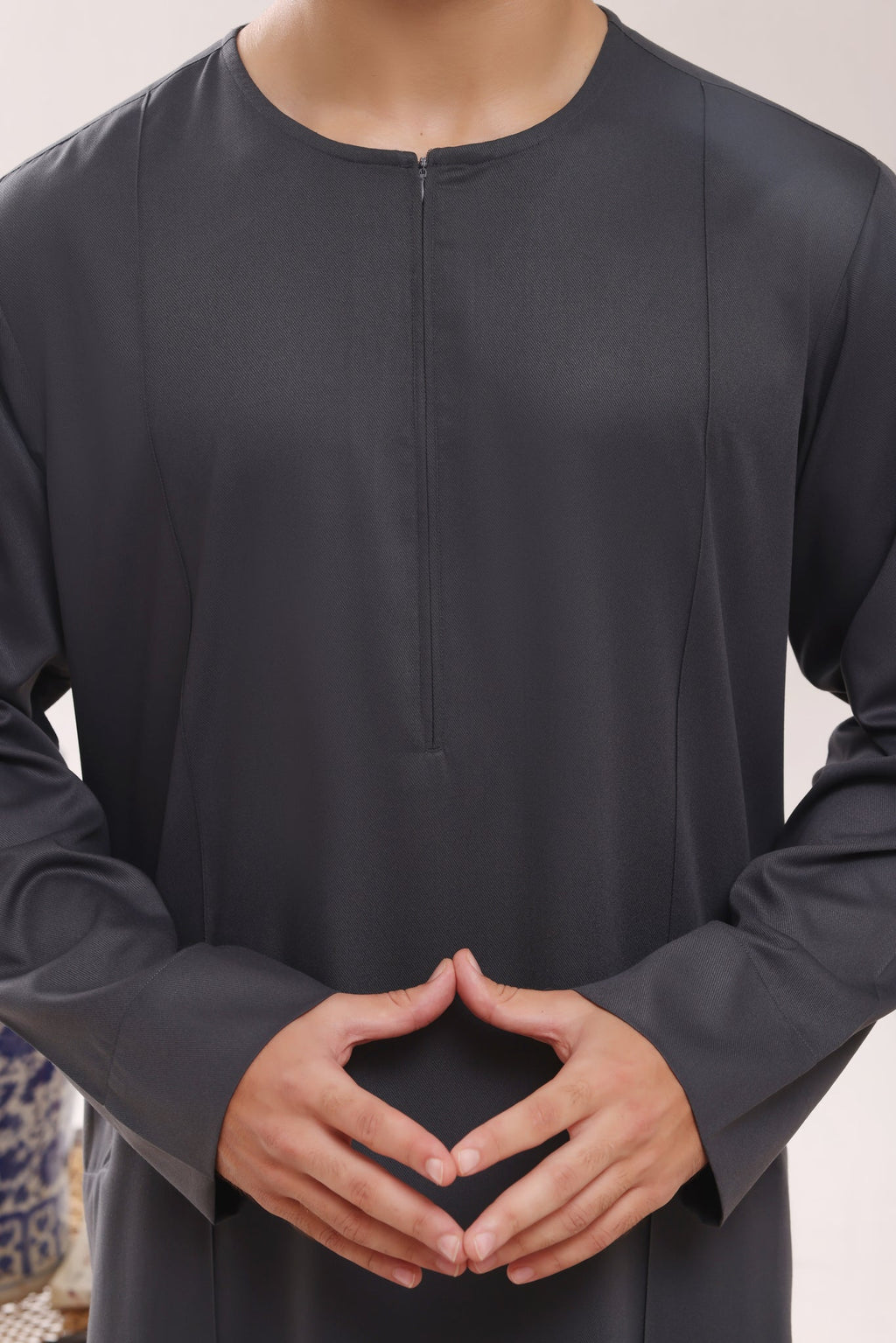 Charcoal Design Jubbah by Al Deebaj, photo 2