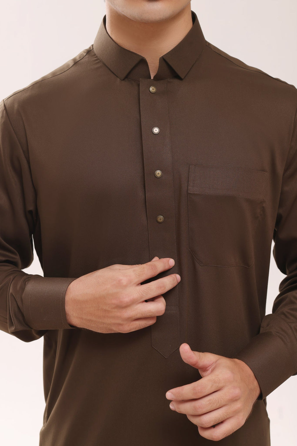 Kai Green Plain Jubbah by Al Deebaj, photo 3