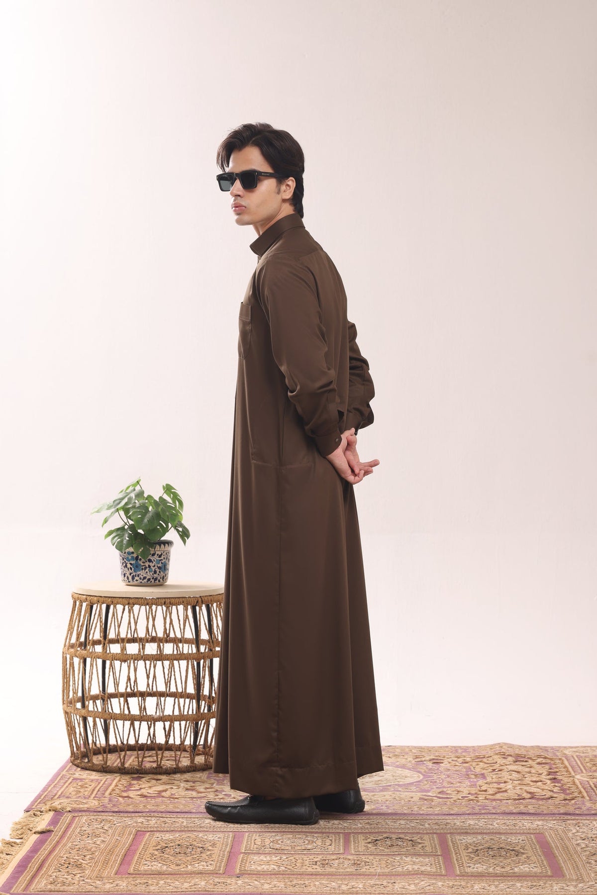 Kai Green Plain Jubbah by Al Deebaj, photo 4
