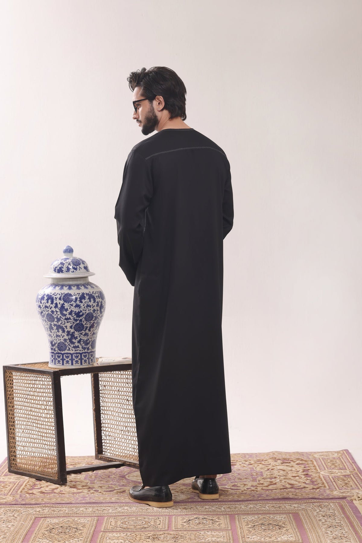 Black Omani Jubbah by Al Deebaj, photo 5