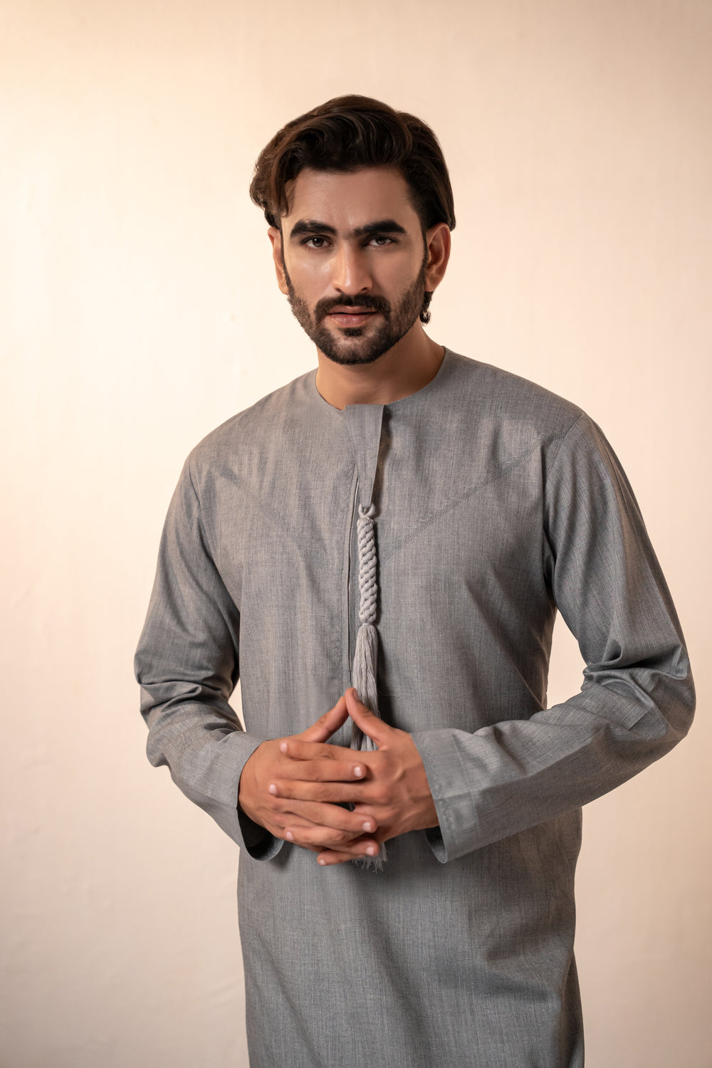 Emarati Jubbah Grey by Al Deebaj, photo 2