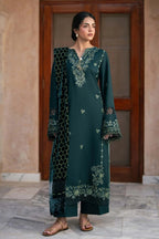Raaya Plush Winter (Jade) – Raaya 3-piece unstitched suit