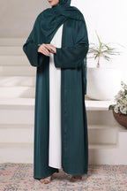 Jade Front Open Gown Abaya by Al Deebaj, photo 2