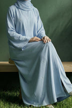 Jannat Sky Blue Abaya by Al Deebaj, photo 3