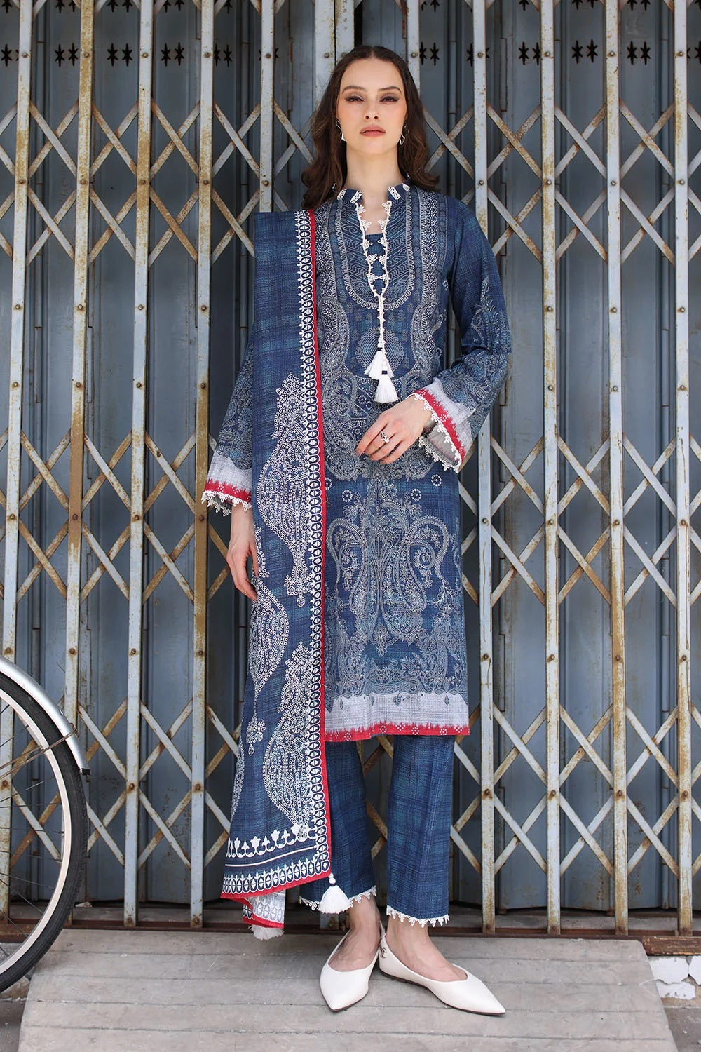 Gul Ahmed Khaddar K-62090 – Gul Ahmed 3-piece unstitched suit