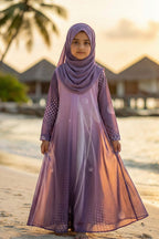 Samiya Purple Abaya by Al Deebaj
