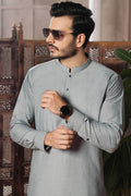 Nayab Malaysia Grey Kurta Pajama by Al Deebaj