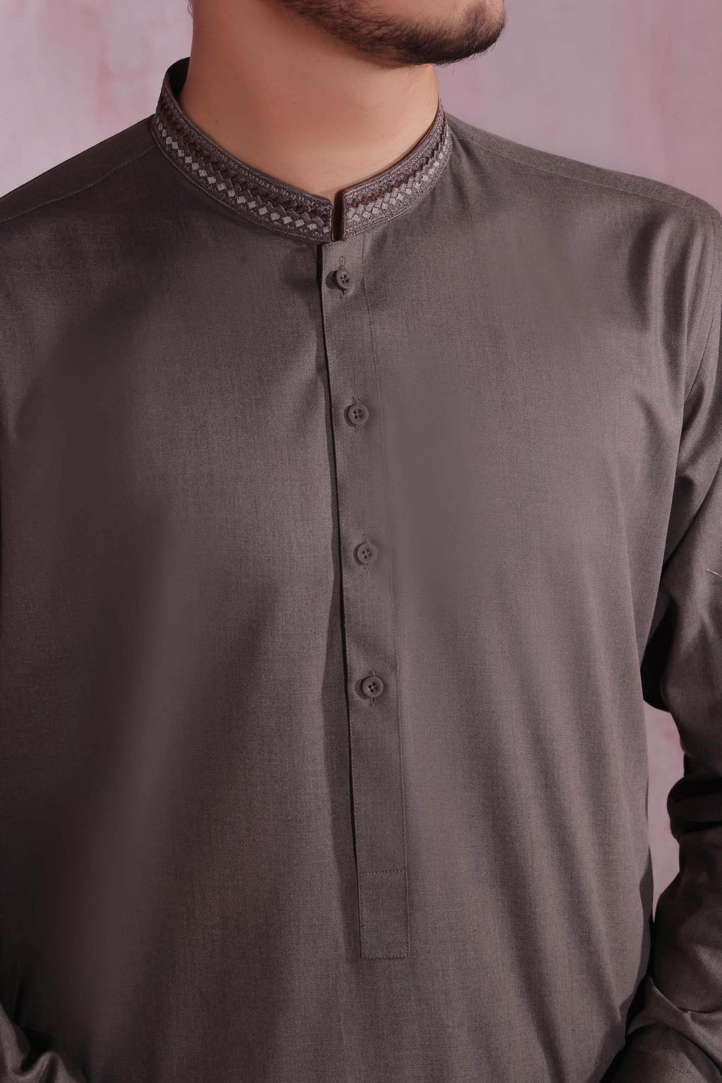 Brown Kurta Pajama by Al Deebaj
