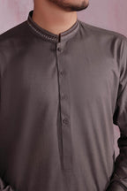 Brown Kurta Pajama by Al Deebaj