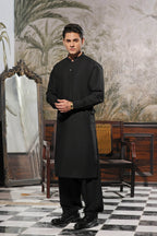 Dastan Black KS Kurta Shalwar by Al Deebaj, photo 5