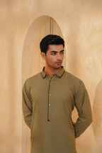 Green Design Kurta Shalwar by Al Deebaj, photo 2