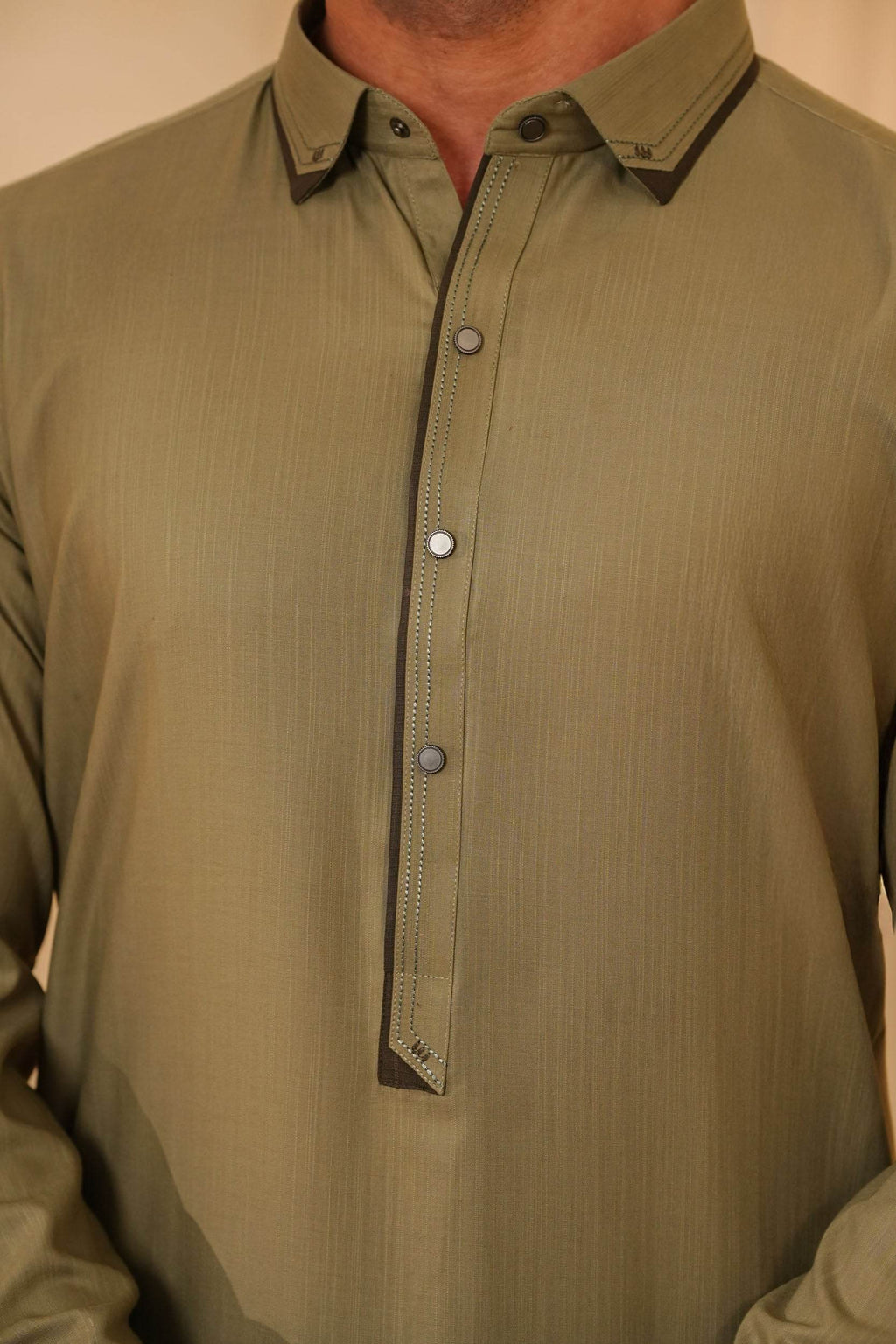 Green Design Kurta Shalwar by Al Deebaj, photo 3