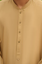 Fawn Design Kurta Shalwar by Al Deebaj, photo 3