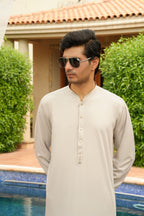 Silver Design Kurta Shalwar by Al Deebaj, photo 2