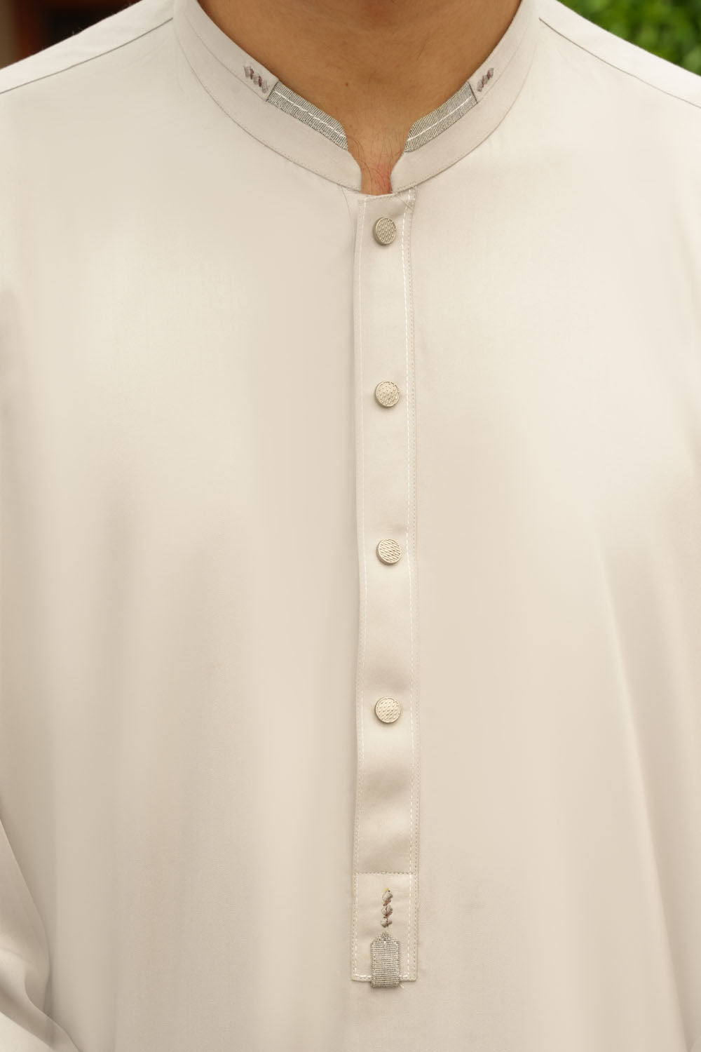 Silver Design Kurta Shalwar by Al Deebaj, photo 3