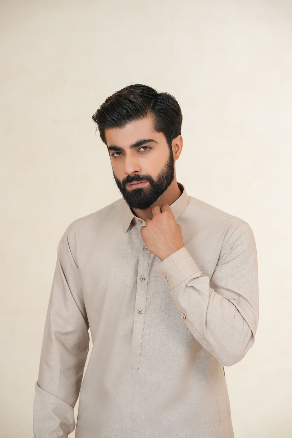 Skin Plain Kurta Shalwar by Al Deebaj, photo 2