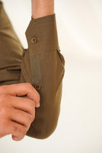 Kai Green Plain Kurta Shalwar by Al Deebaj, photo 3