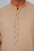 Skin Embroidered Kurta Shalwar by Al Deebaj, photo 2