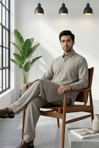 Biscuit Kurta Shalwar by Al Deebaj, photo 4