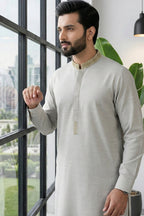 Mint Green Kurta Shalwar by Al Deebaj, photo 3