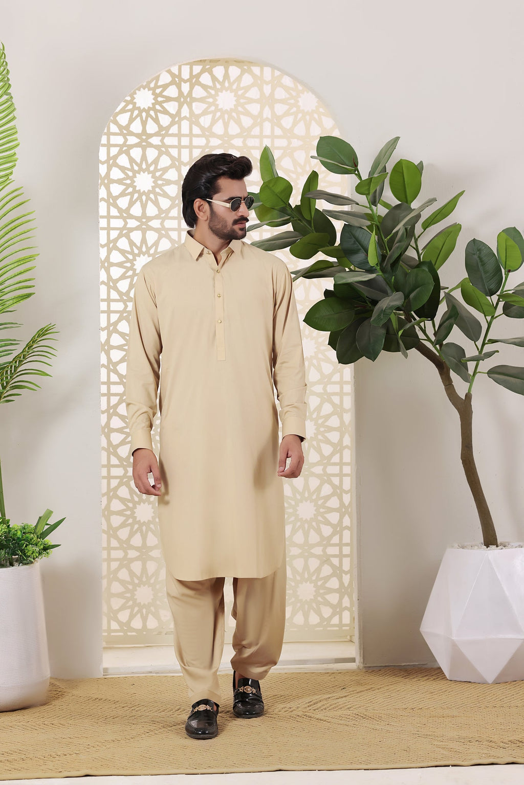 Skin Kurta Shalwar by Al Deebaj