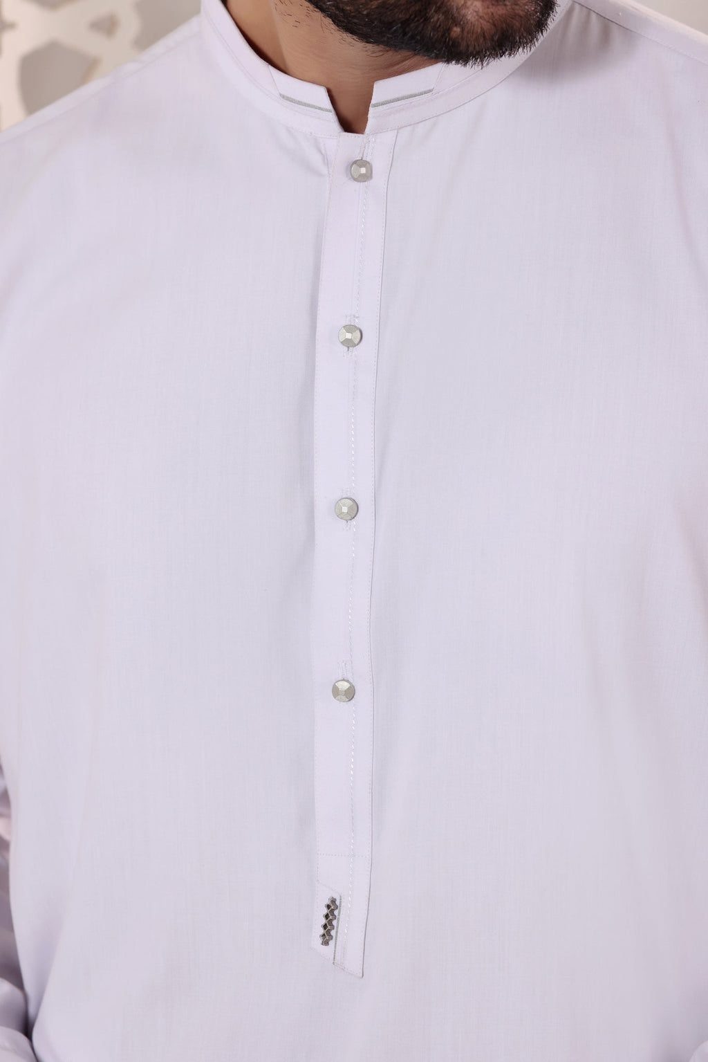 White Kurta Shalwar by Al Deebaj, photo 2