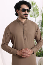 Biscuit Des Kurta Shalwar by Al Deebaj